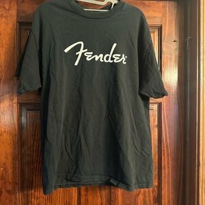 Fender Black Short Sleeve Men's Tee